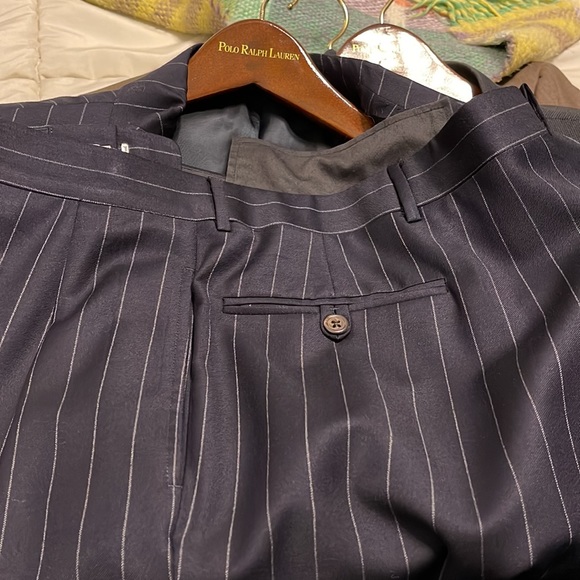 Polo Ralph Lauren Corneliani Navy Three Button Suit 46L - Picture 4 of 7